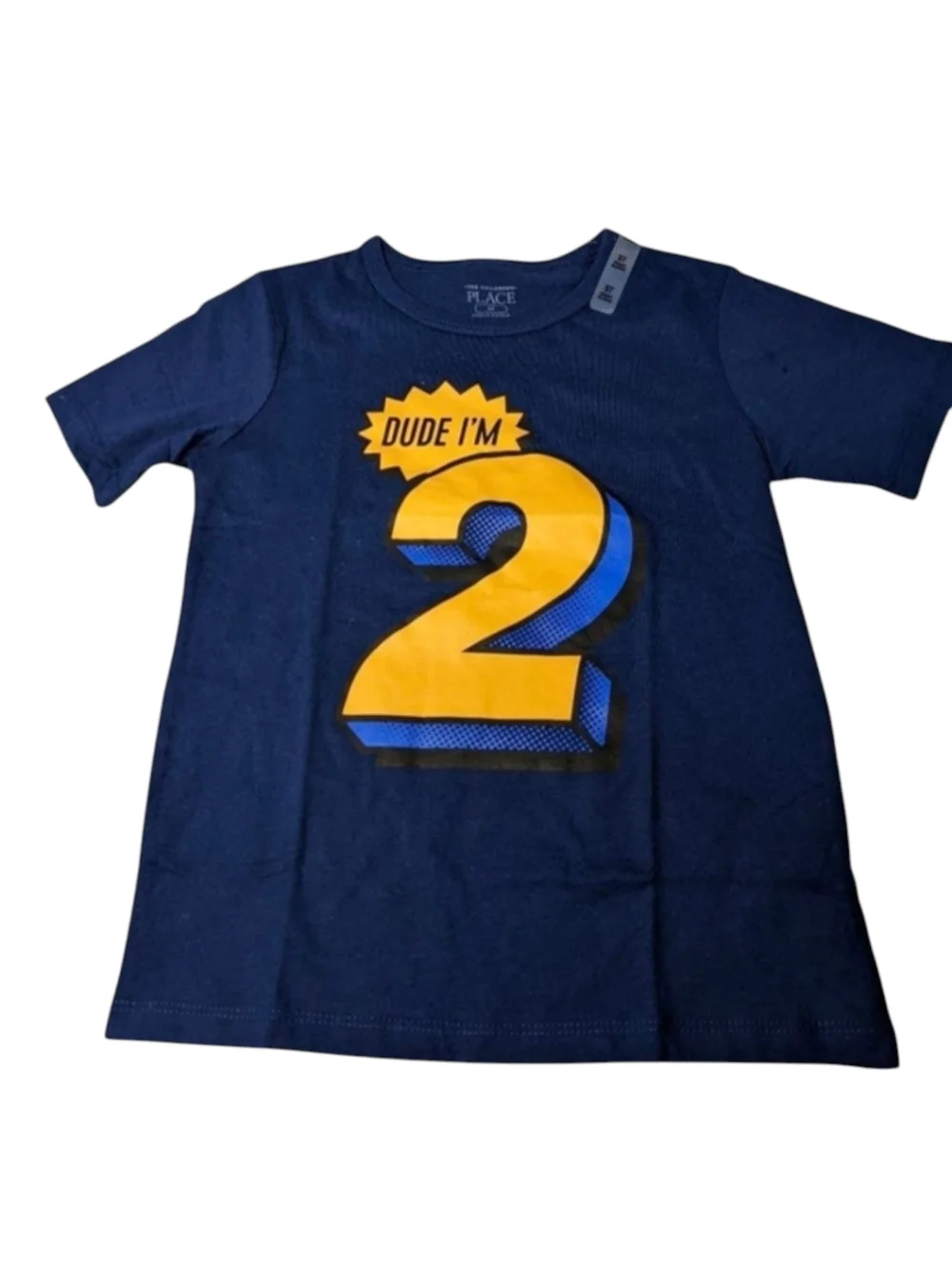 The Children's Place Dude I'm 2 T-shirt Size 5T